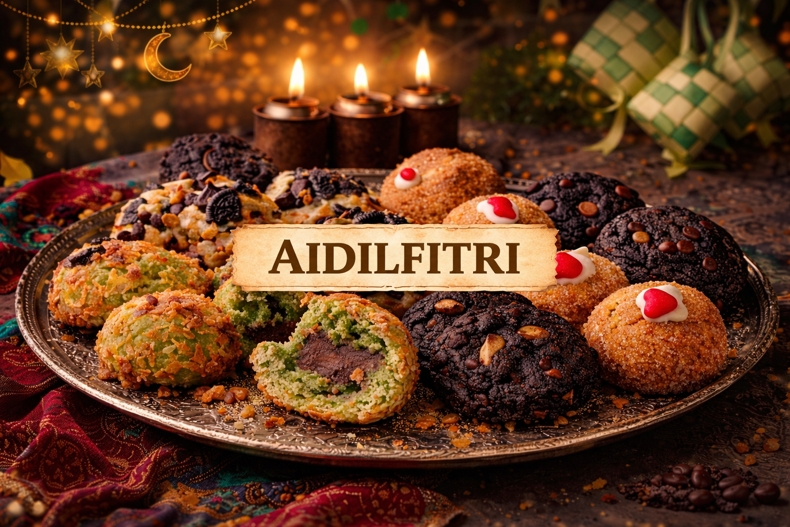🌙 Hari Raya / Aidilfitri Cookies Collection