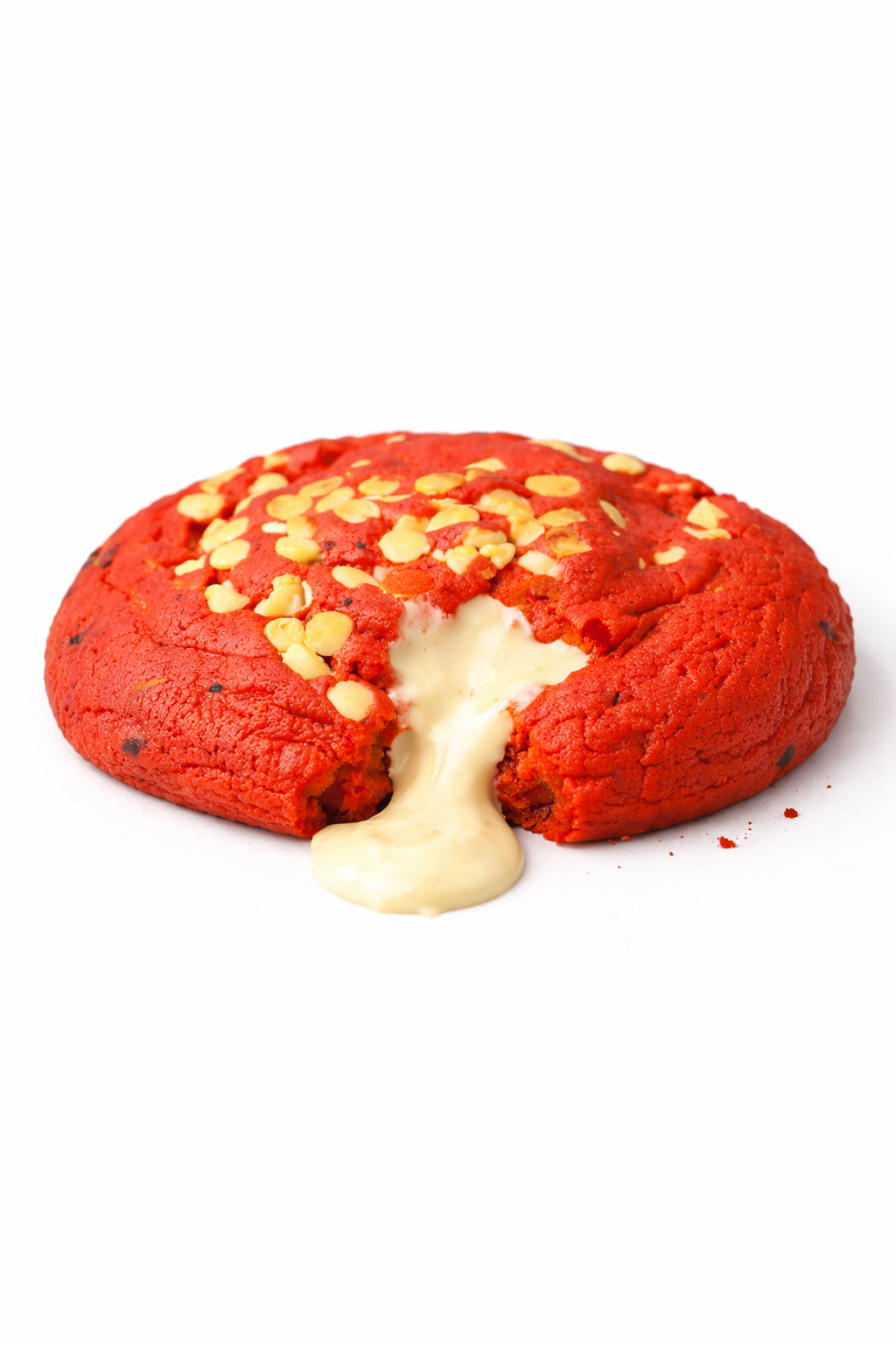 Jumbo Red Velvet Cookie (180g) – Cream Cheese Stuffed
