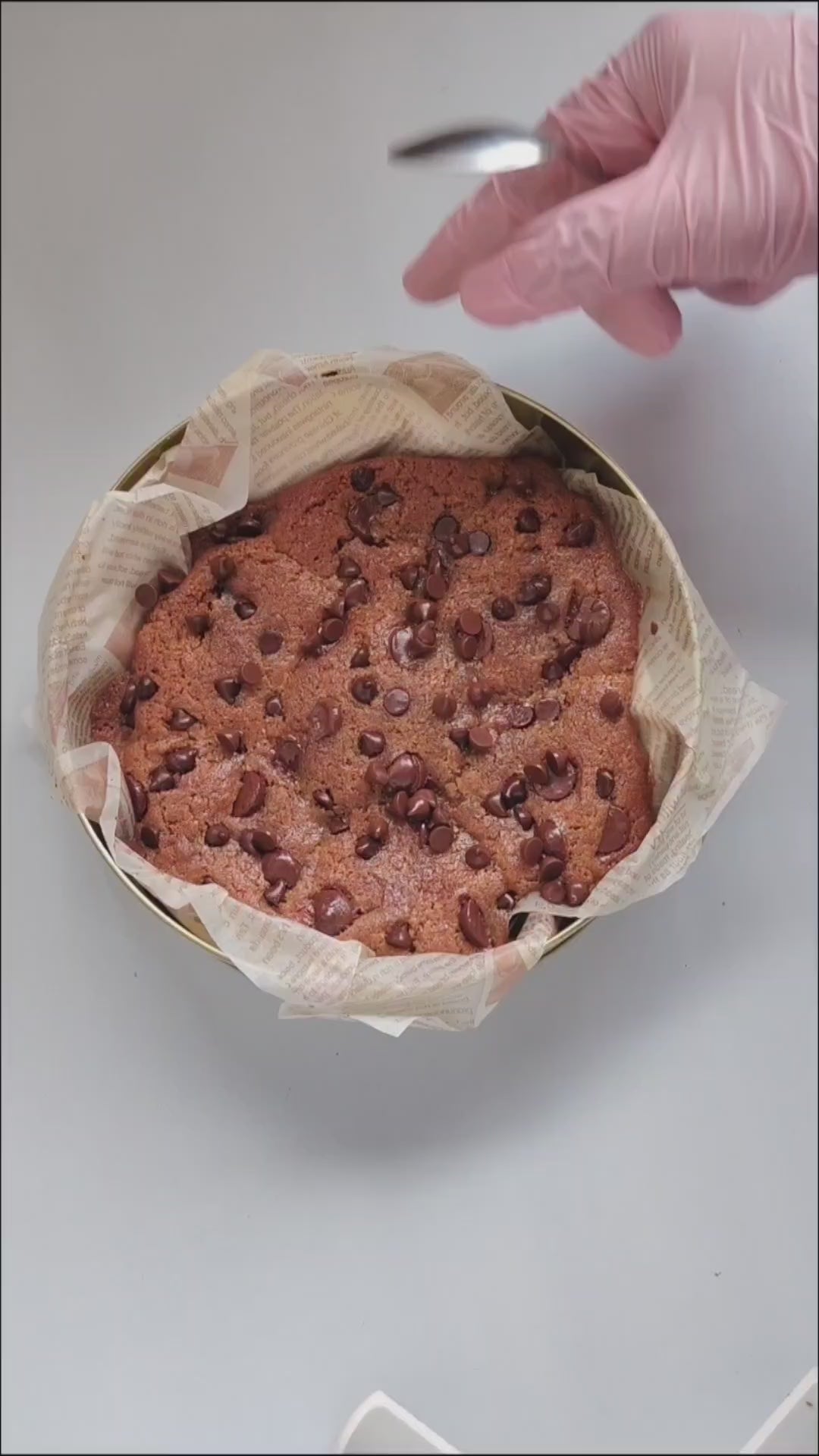 Brown Butter Chocolate Chunk Cookie Tin (Molten Fudge Filled) 🍪🍫