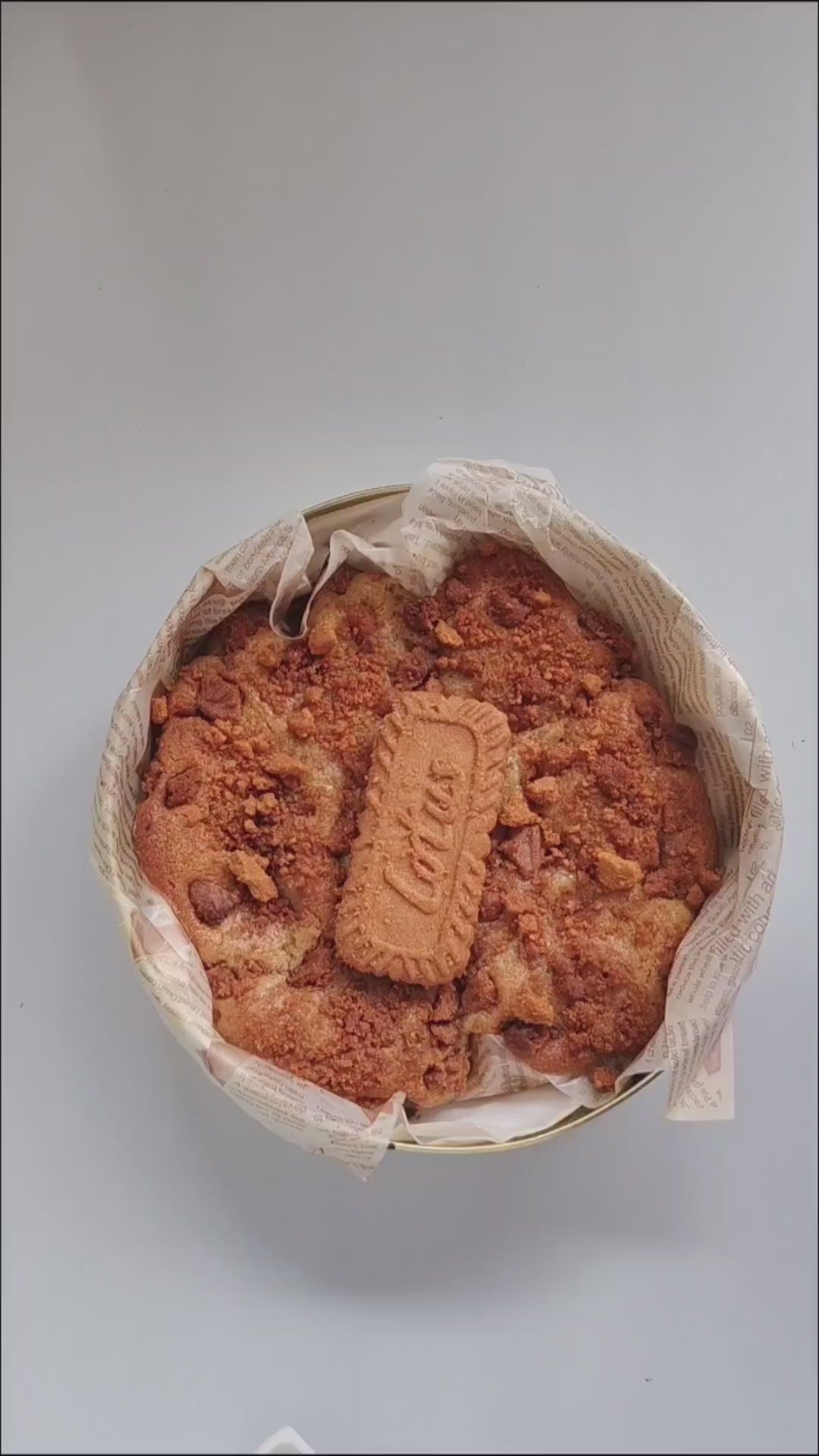 Dubai Cookie Tin (Molten Filled) – Biscoff Delight