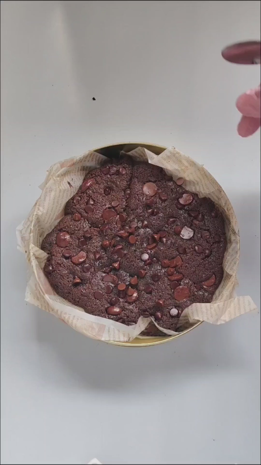 Blackout Cookie Tin (Molten Filled) – Double Chocolate Fudge 🖤🍫