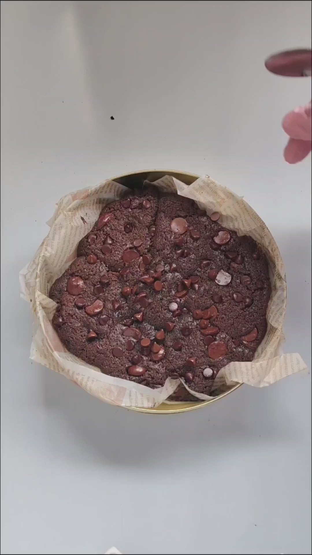 Blackout Cookie Tin (Molten Filled) – Double Chocolate Fudge 🖤🍫