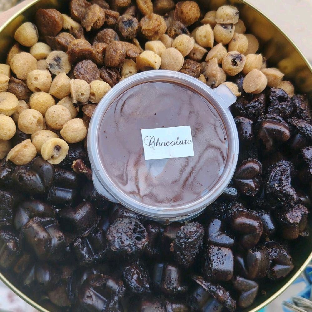 Shake & Dip Cookie & Brownie Box – 17cm Tin