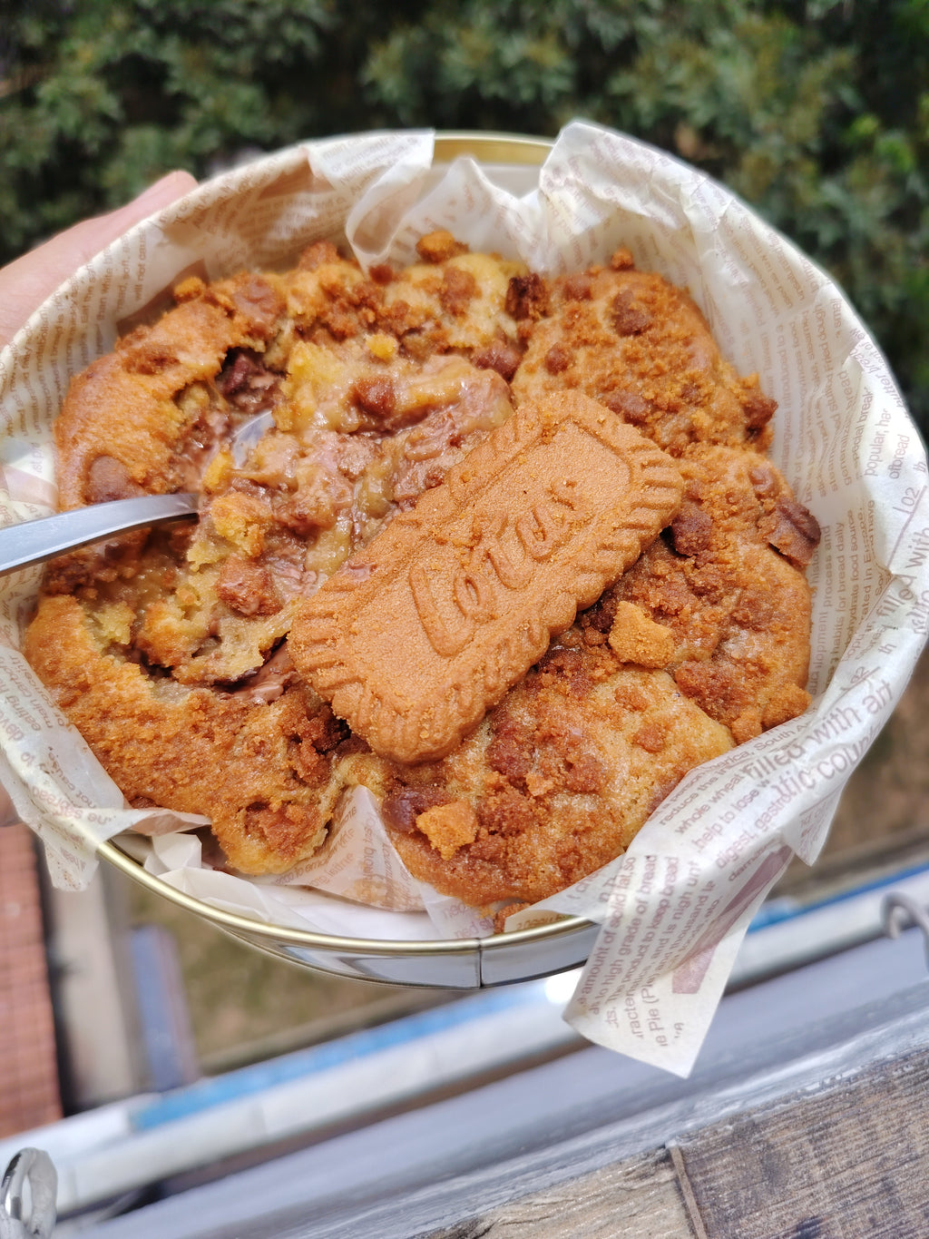 Dubai Cookie Tin (Molten Filled) – Biscoff Delight