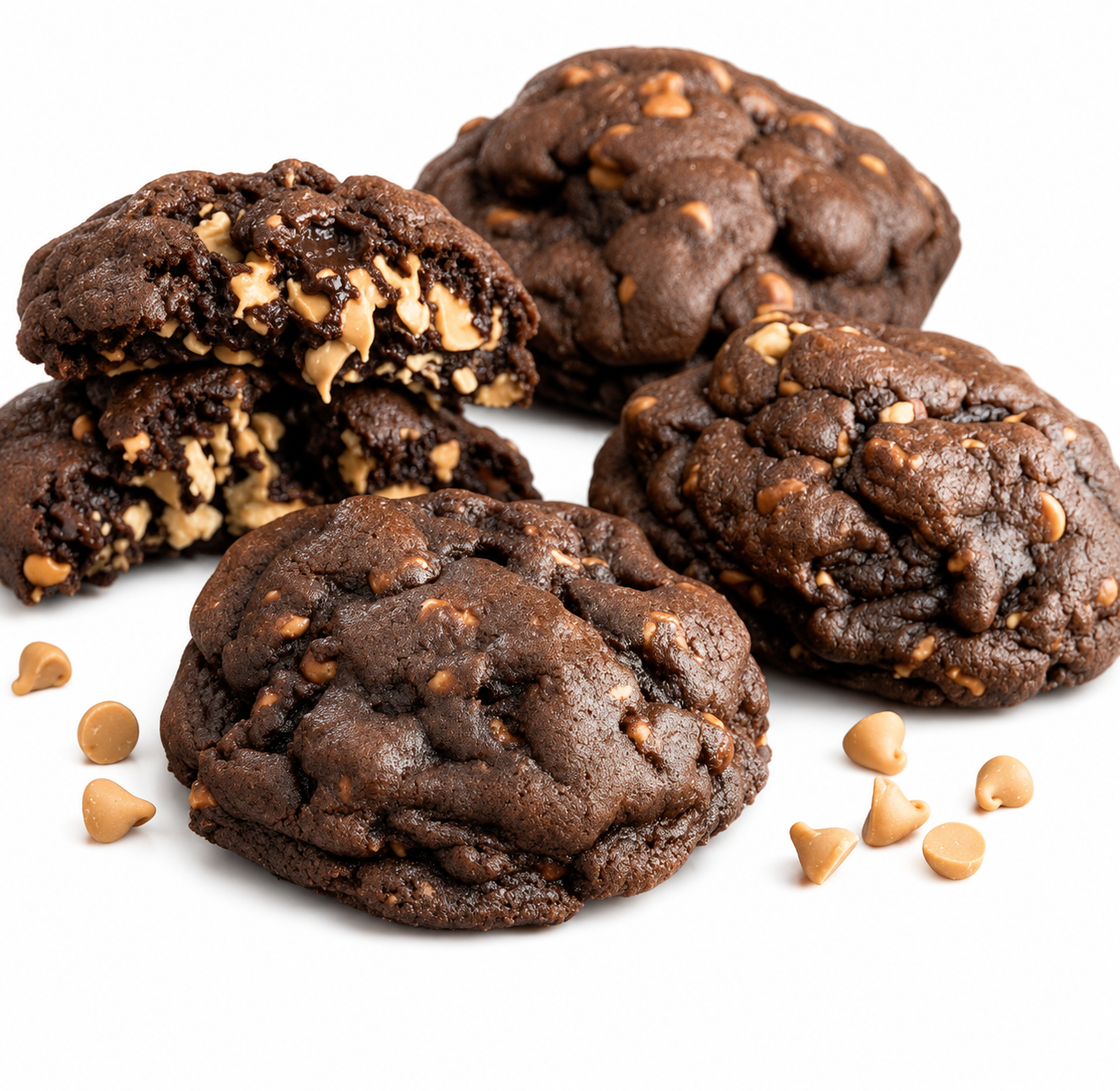 Dark Chocolate Peanut Butter Chunks Cookie – 160g