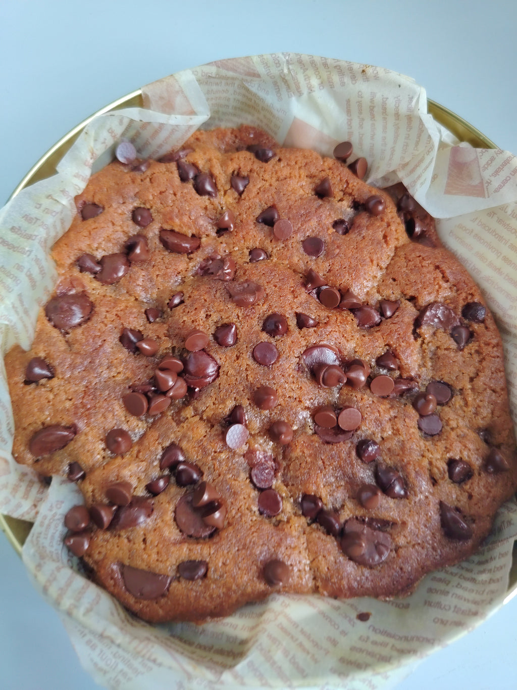 Brown Butter Chocolate Chunk Cookie Tin (Molten Fudge Filled) 🍪🍫
