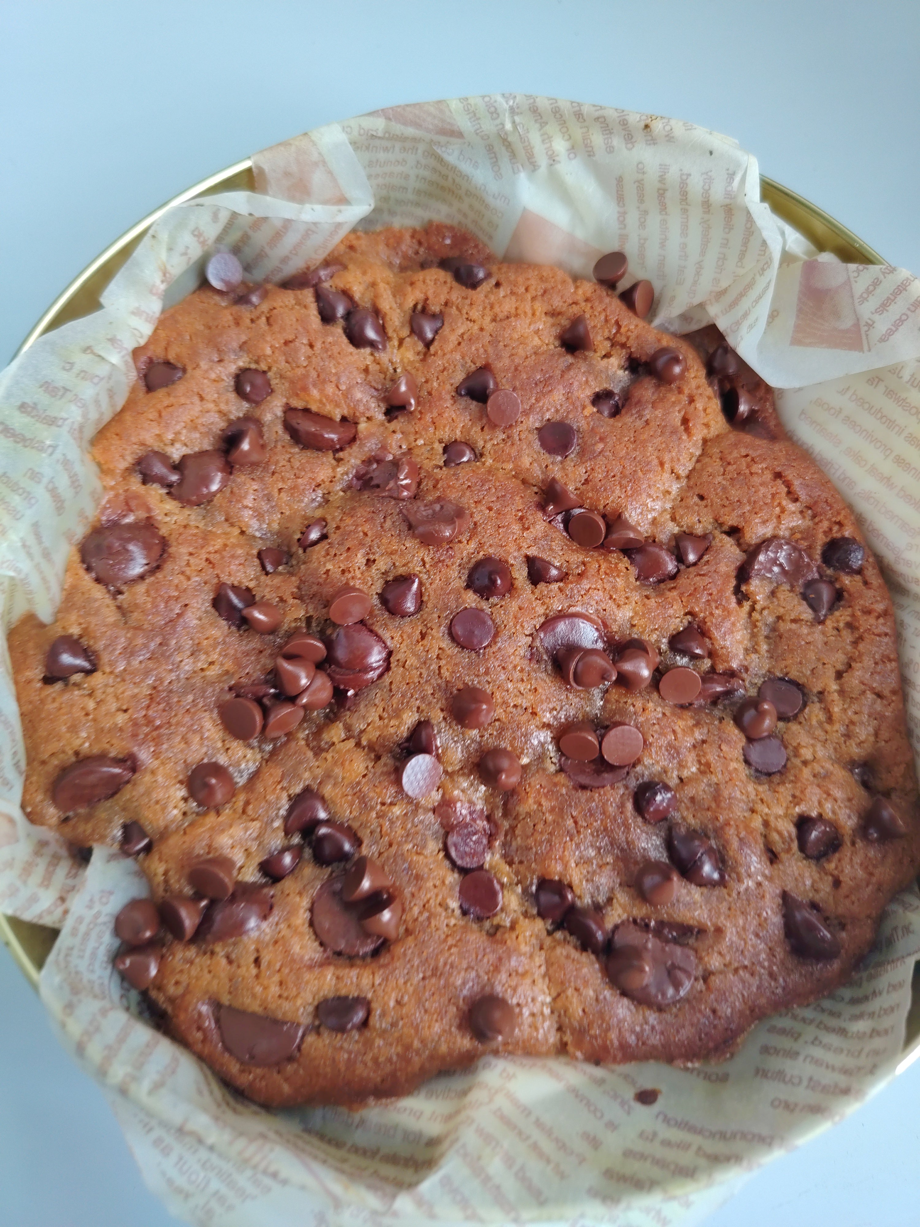 Brown Butter Chocolate Chunk Cookie Tin (Molten Fudge Filled) 🍪🍫