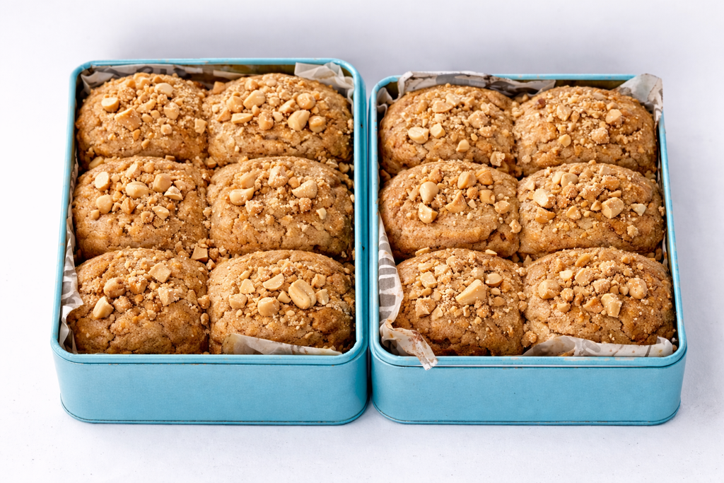 Dubai Cookie Tin (Peanut Butter Caramel Molten)