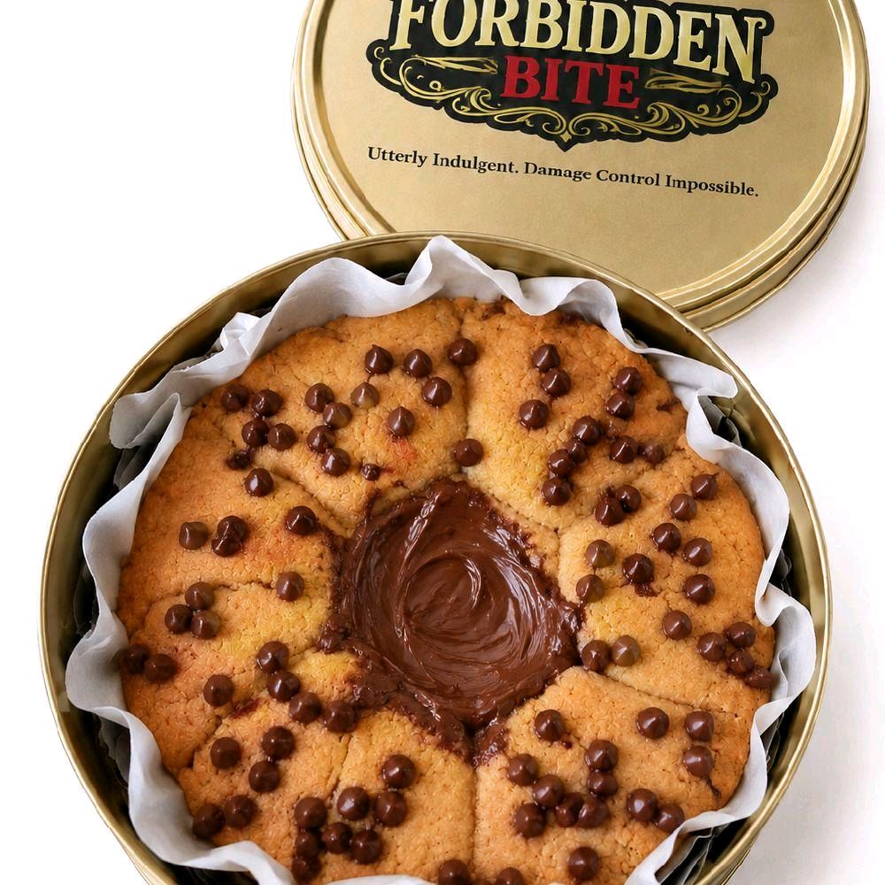 Nutella Lava Scoopable Cookie Tin – 17cm