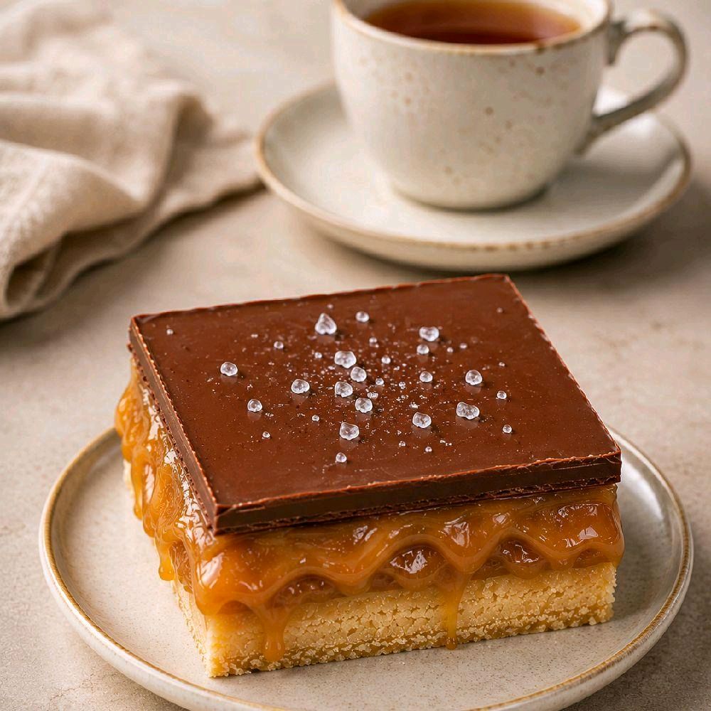 Forbidden Bite Gooey Millionaire Shortbread