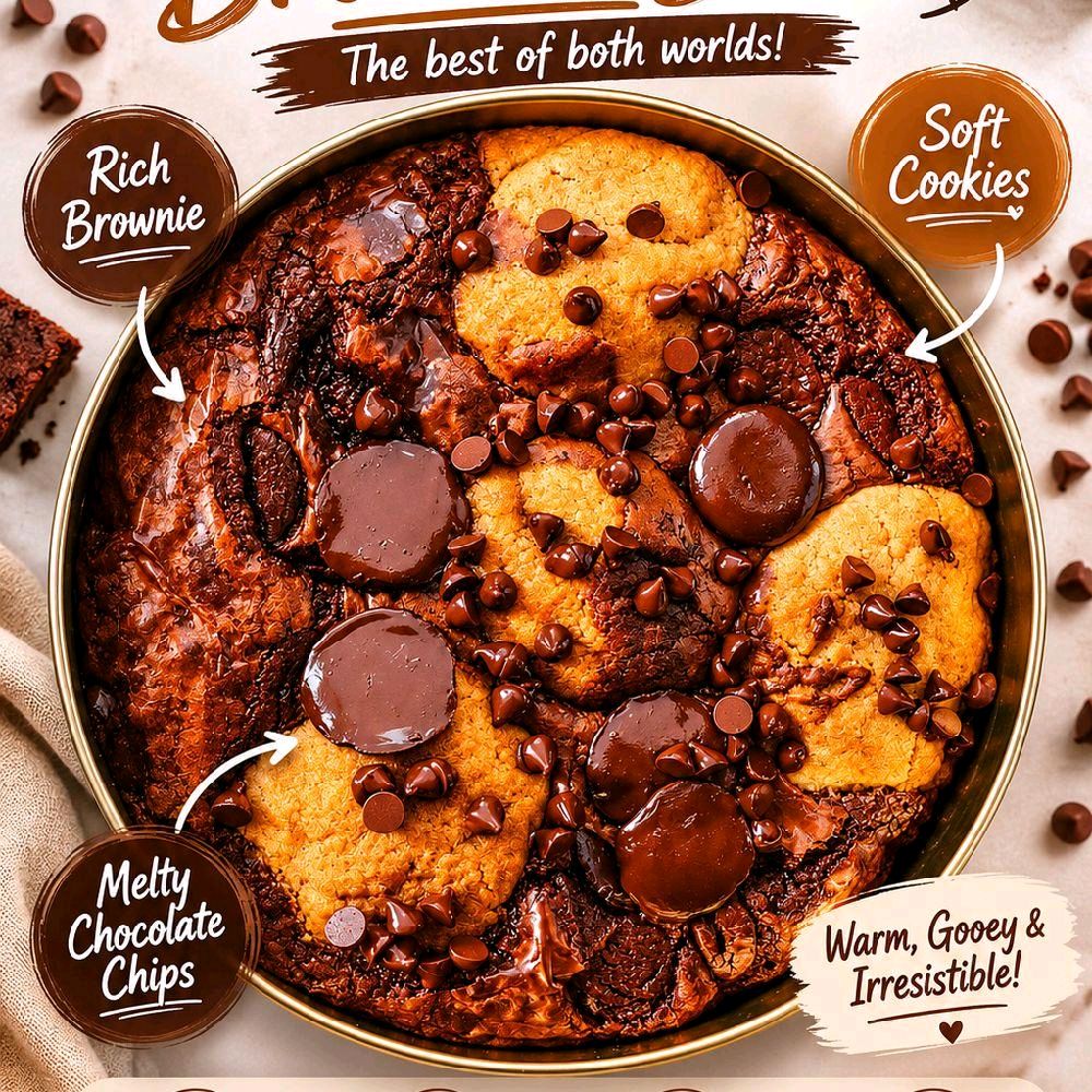 Brokie Scoopable Brownie Cookie Tin – 17cm