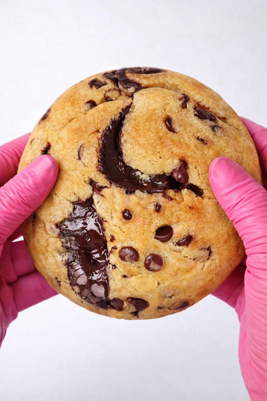 NYC-style Tall Chunky Nutella Stuffed Chocolate Chip Cookie 180 grams | Handmade in Singapore