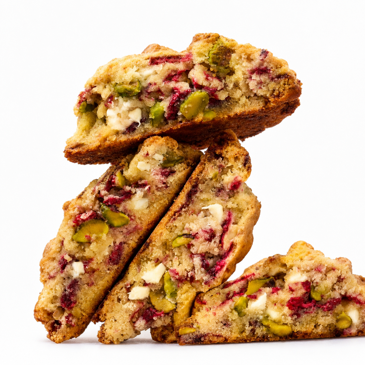 160g strawberry pistachio cookie by Forbidden Bite Singapore