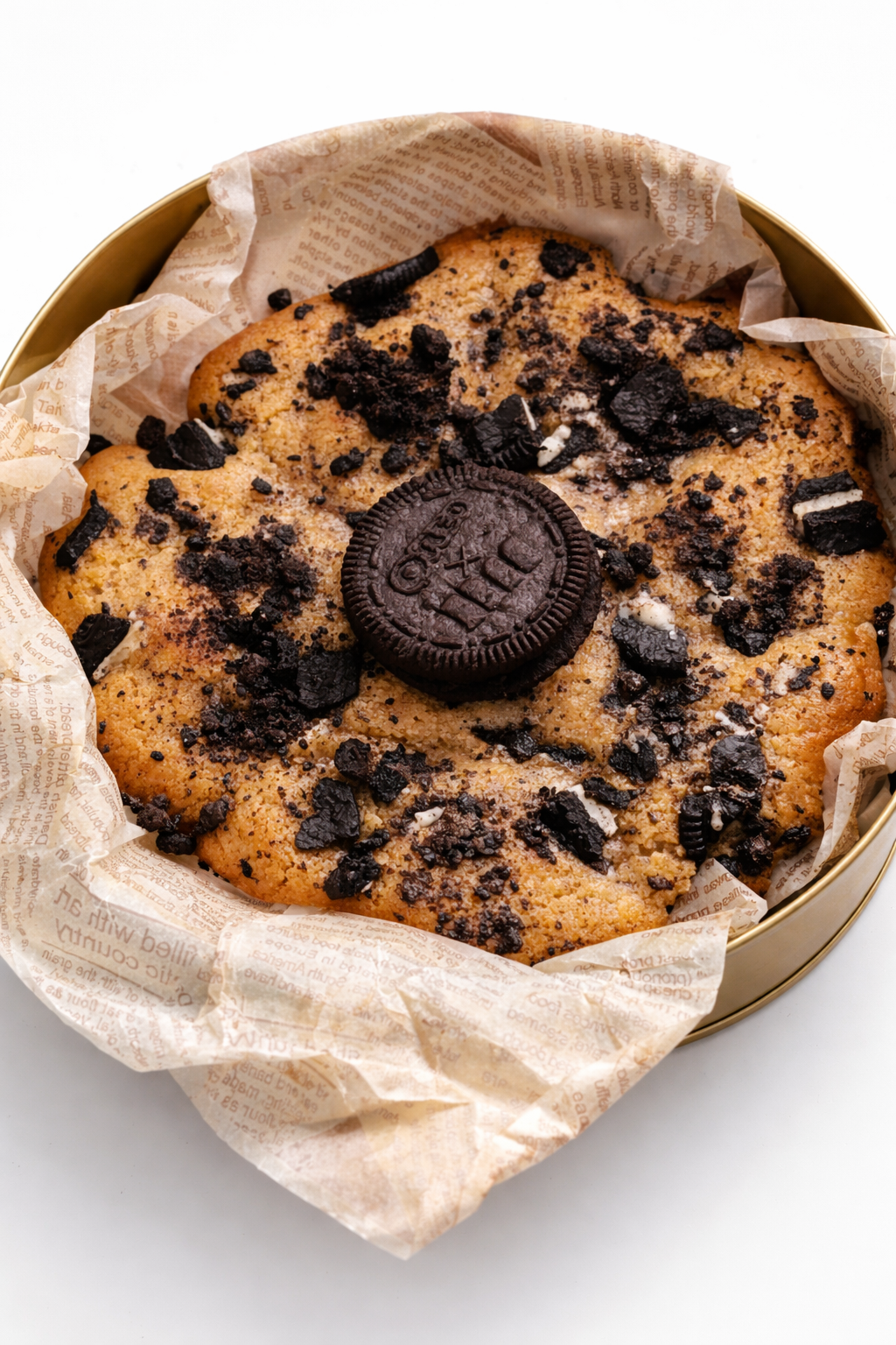 Cookies & Cream Cookie Tin (Molten Filled) 🍪🤍