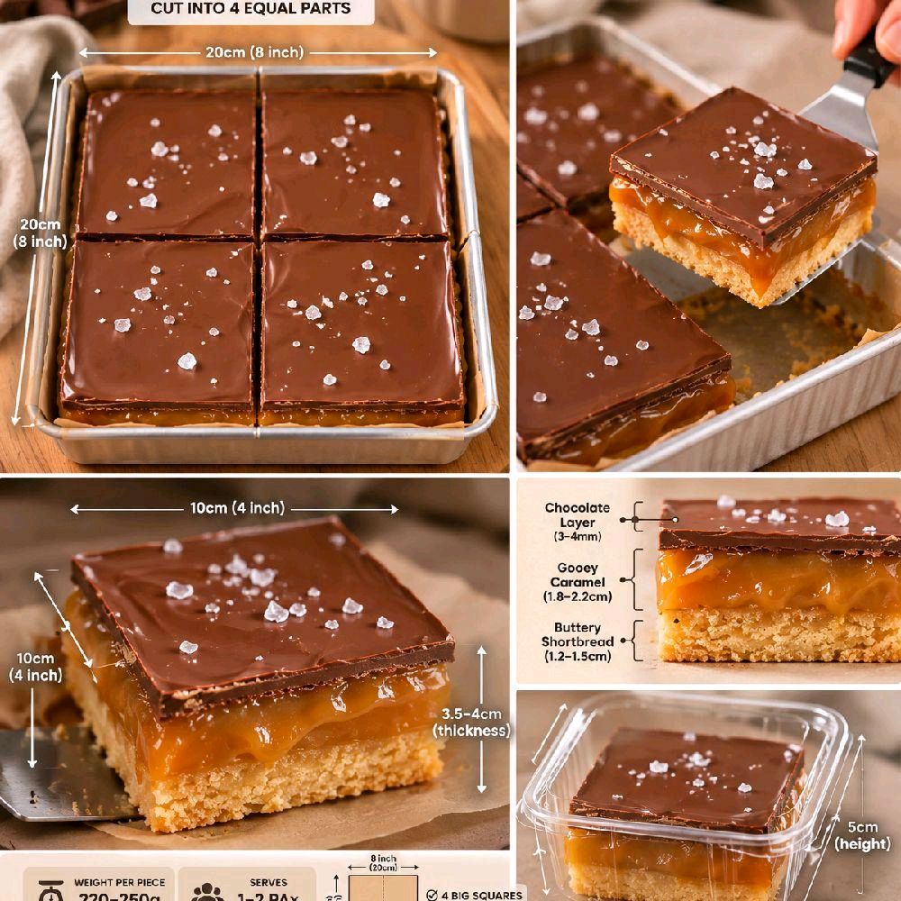Forbidden Bite Gooey Millionaire Shortbread