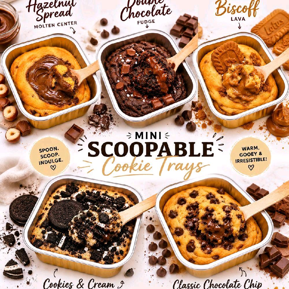 100g scoopable cookie tray by Forbidden Bite Singapore