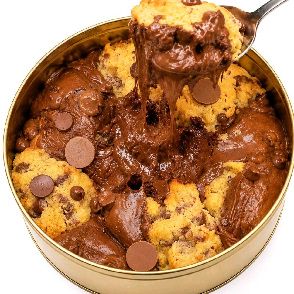 Brokie Scoopable Brownie Cookie Tin – 17cm