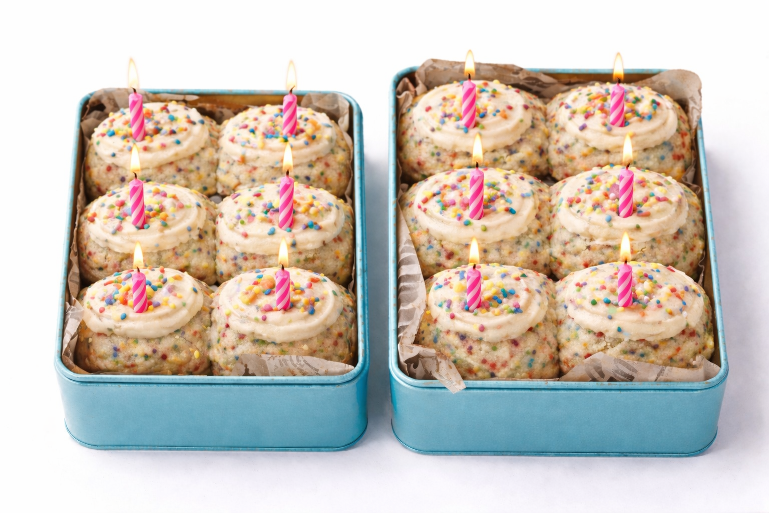 🇺🇸💖 American Mum Birthday Confetti Cookie Tin (Molten Filled)