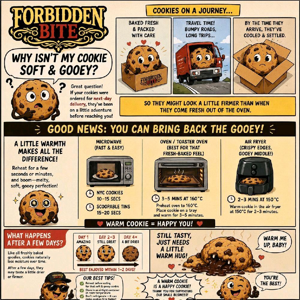 Cookie Monster Cookies & Cream Stuffed Cookie – 150g