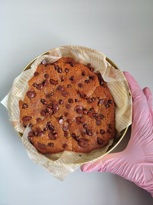 Brown Butter Chocolate Chunk Cookie Tin (Molten Fudge Filled) 🍪🍫
