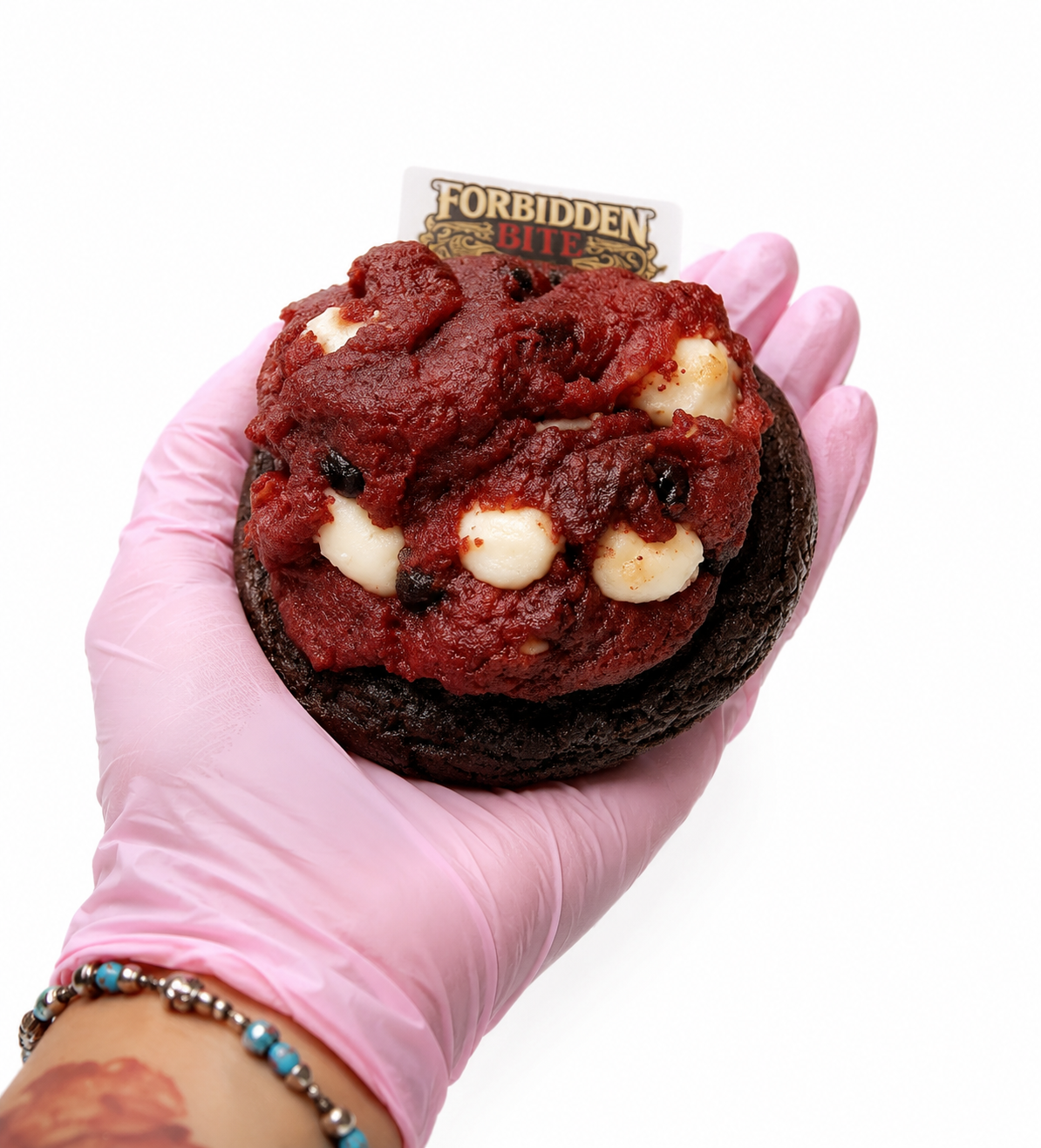 Red Velvet Blackout Jumbo Dome Cookie – 150g