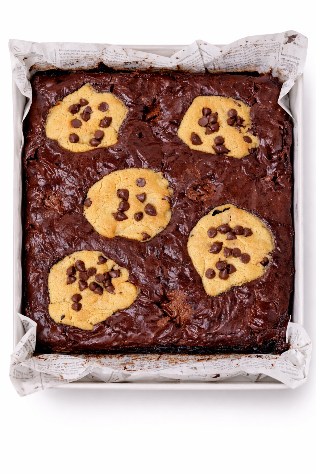 Chocolate Chip Ultra Fudgy Brookie (8”)