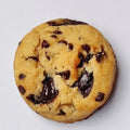 Singapore halal Chocolate chip cookie on a white background